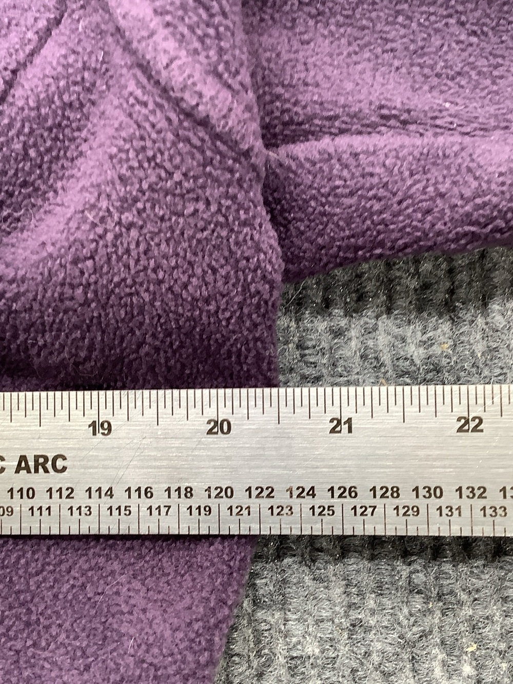 Columbia Purple Full-Zip Fleece Jacket - Picture 3 of 4
